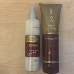 Joico k pak multi perfector spray and color therapy shine and repair treatment